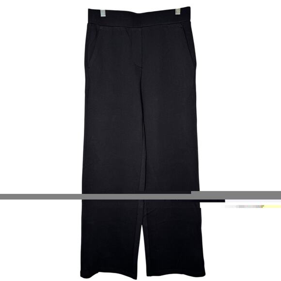 NWT OGL Textured Mid Rise Pull On Straight Pants Black Size Small - Picture 3 of 8